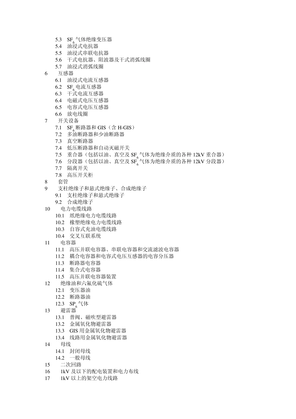 Q／CSG100072004电力设备预防性试验规程_第2页