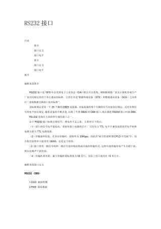 R232接口