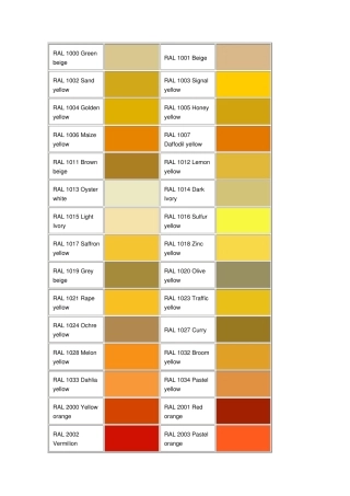 ralk7国际标准色卡(放大)英文对照