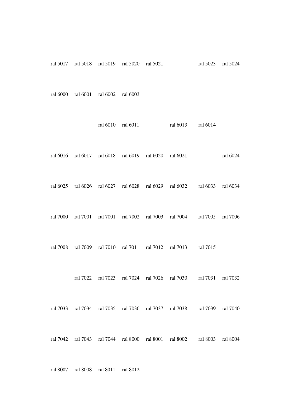 RAL威图色标_第2页
