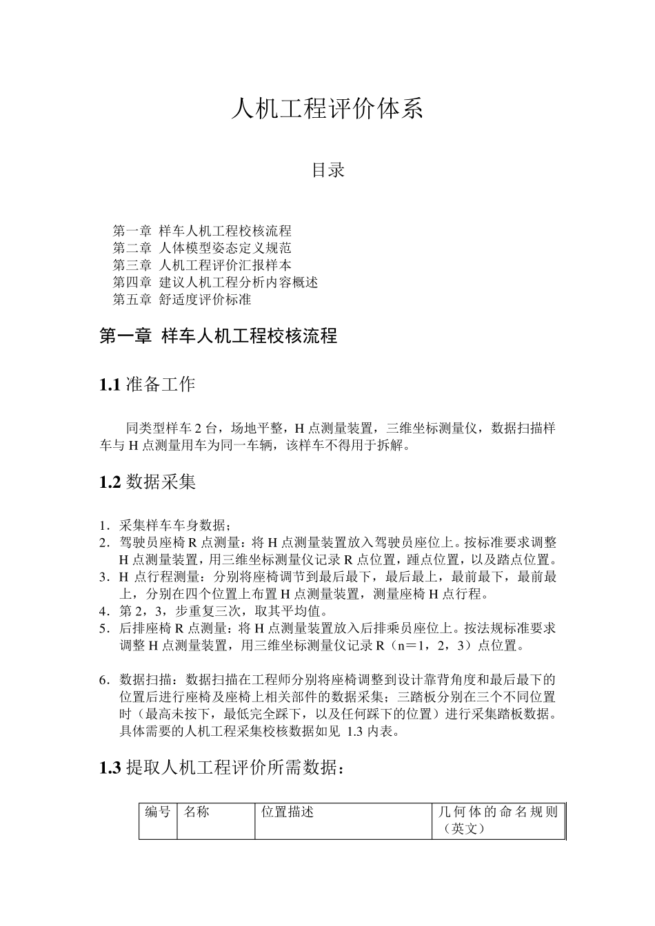 Ramsis培训教材样车人机工程评价体系_第1页