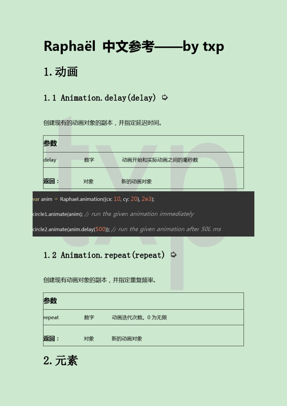 Raphael中文参考文档_第1页