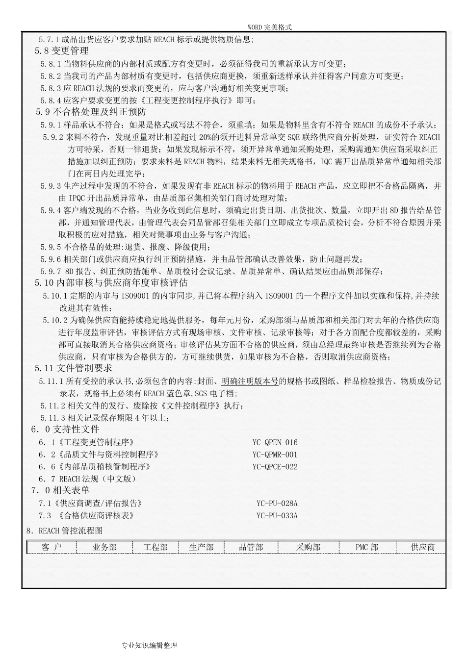 REACH管理控制程序文件_第3页