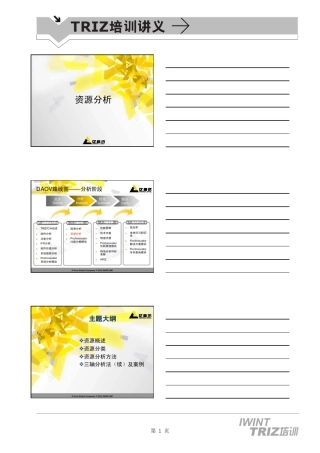 ResourceAnalysis资源分析