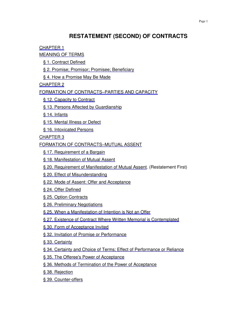 RESTATEMENT(SECOND)OFCONTRACTS_第1页
