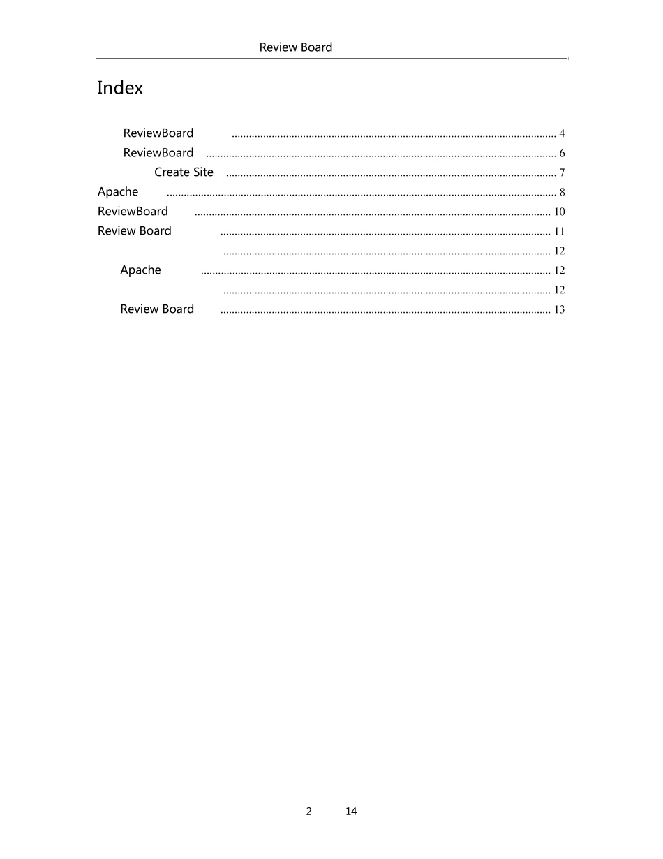 ReviewBoard安装配置手册_ReviewBoard_installation_guide_第2页