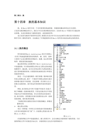REVIT族的制作
