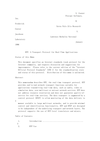 rfc1889(RTP实时应用传送协议文档).