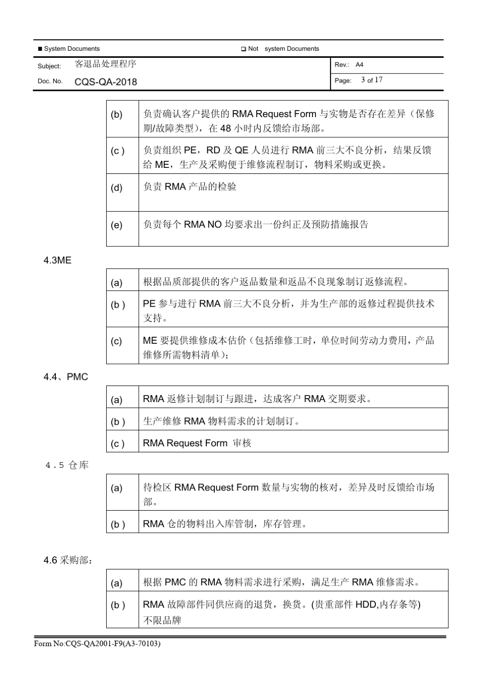 RMA客退品处理程序_第3页