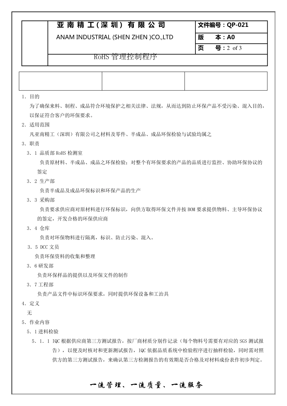 RoHS管理作业程序021_第2页
