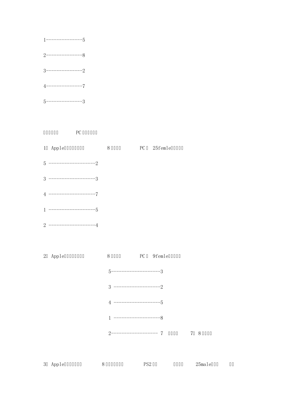 RS232C标准9针串口接线方法_第3页
