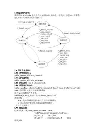 RTThread常见函数