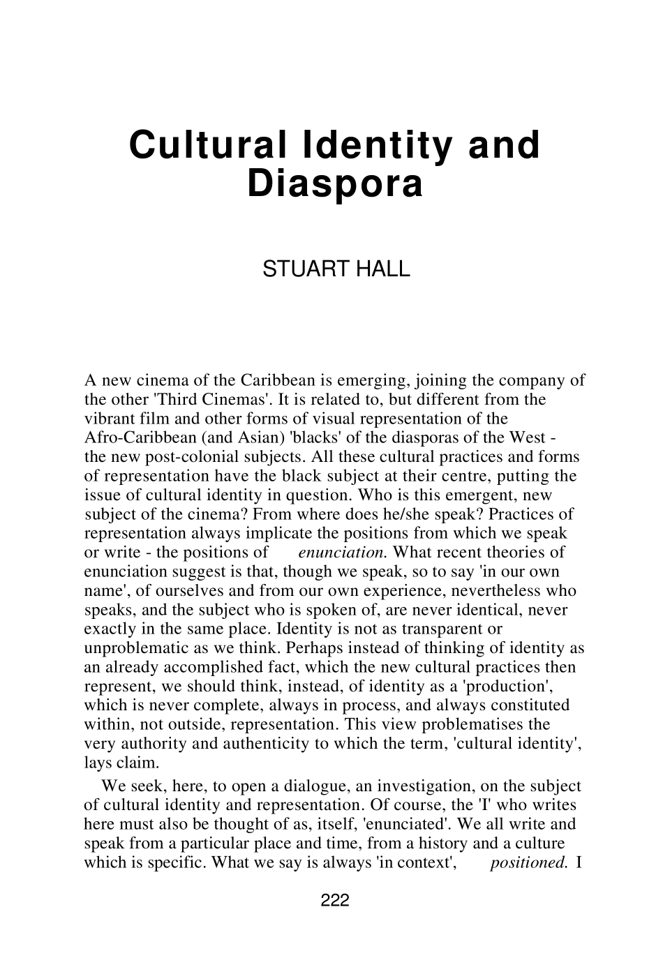 S.HallCulturalIdentityandDiaspora_第1页