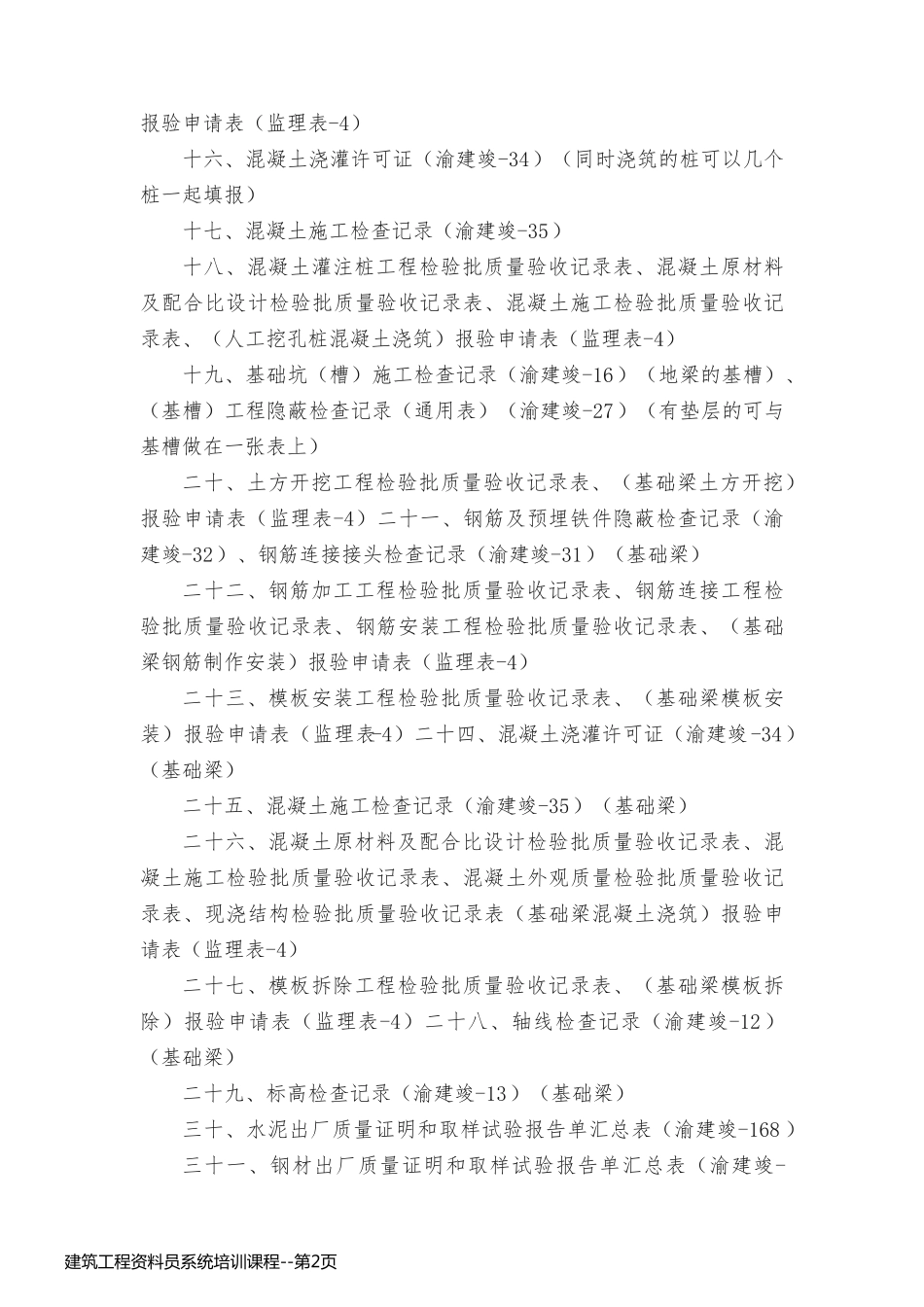 建筑工程资料员系统培训课程_第2页