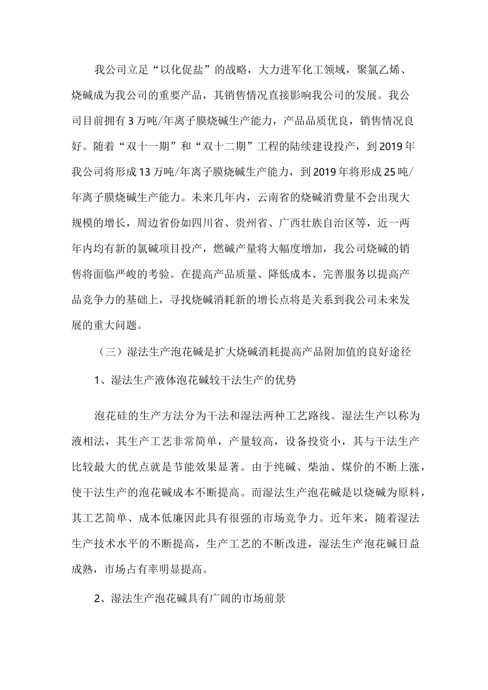 生产项目建议书_第2页
