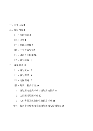 新城控制性详细规划(街区层面)编制技术要点
