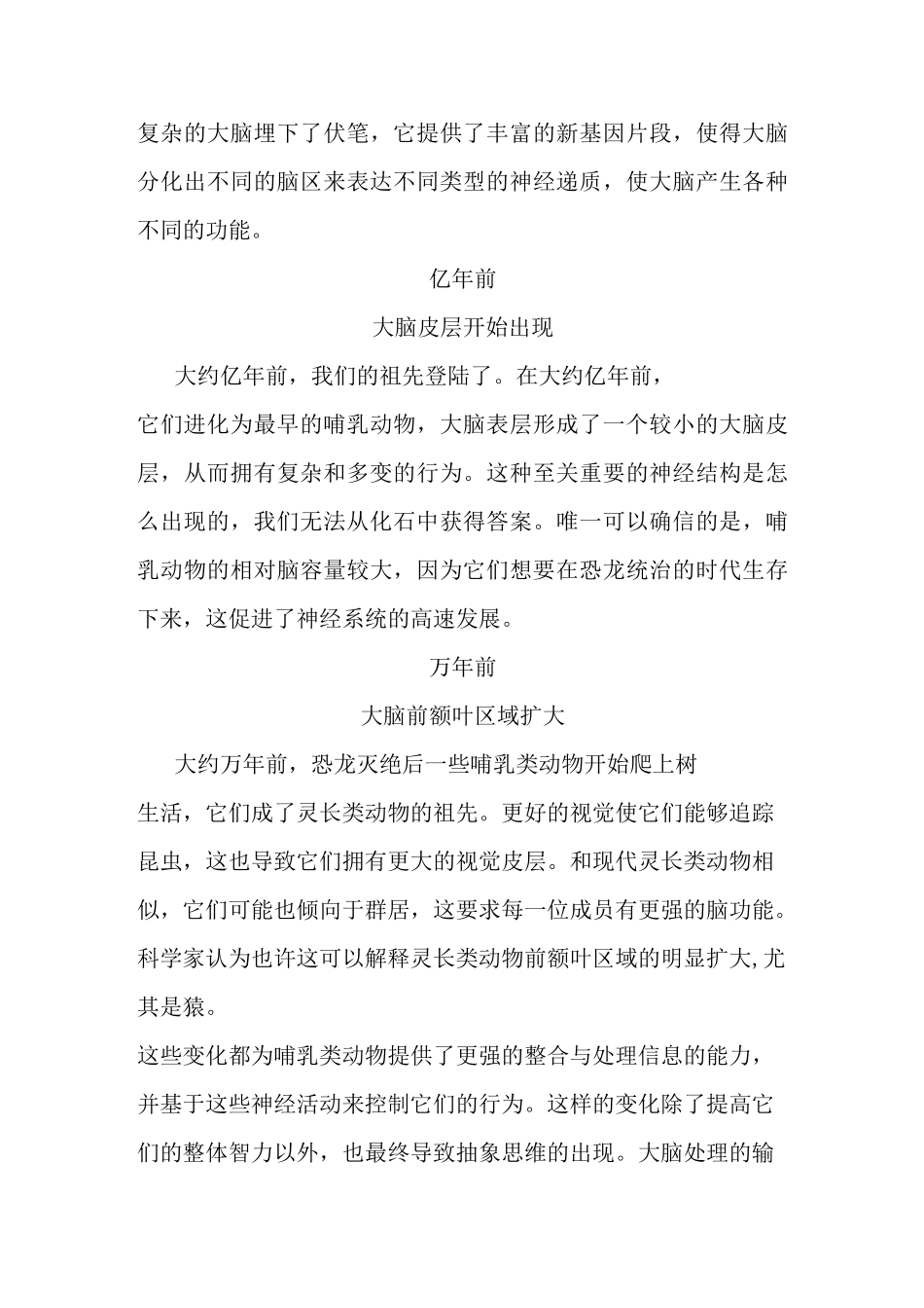 大脑进化历程_第3页