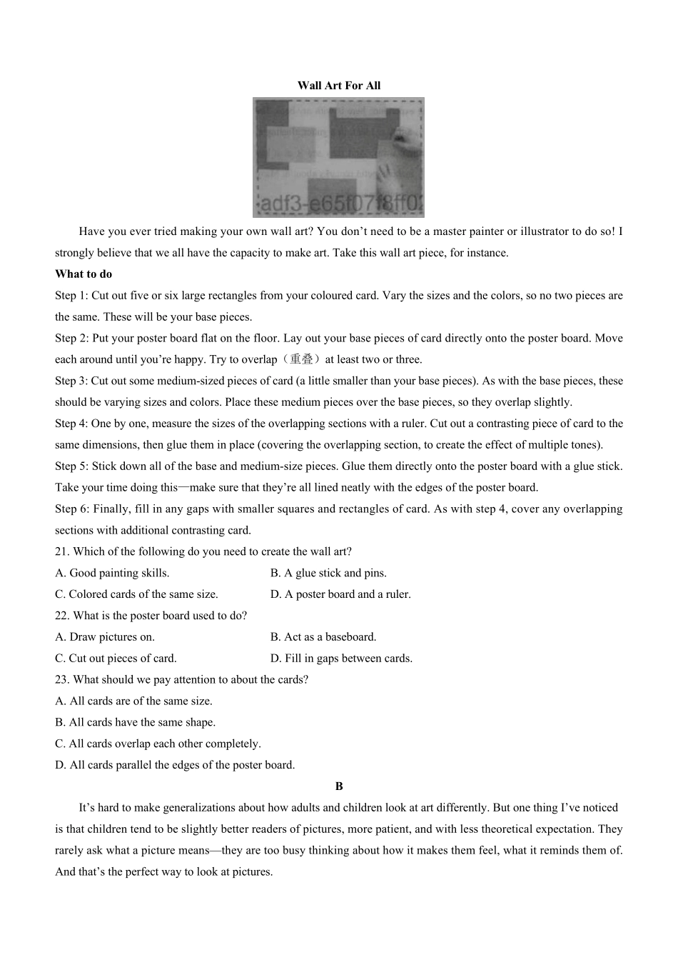 湖北省重点高中智学联盟2022-2023学年高二下学期5月联考英语试题含答案_第3页