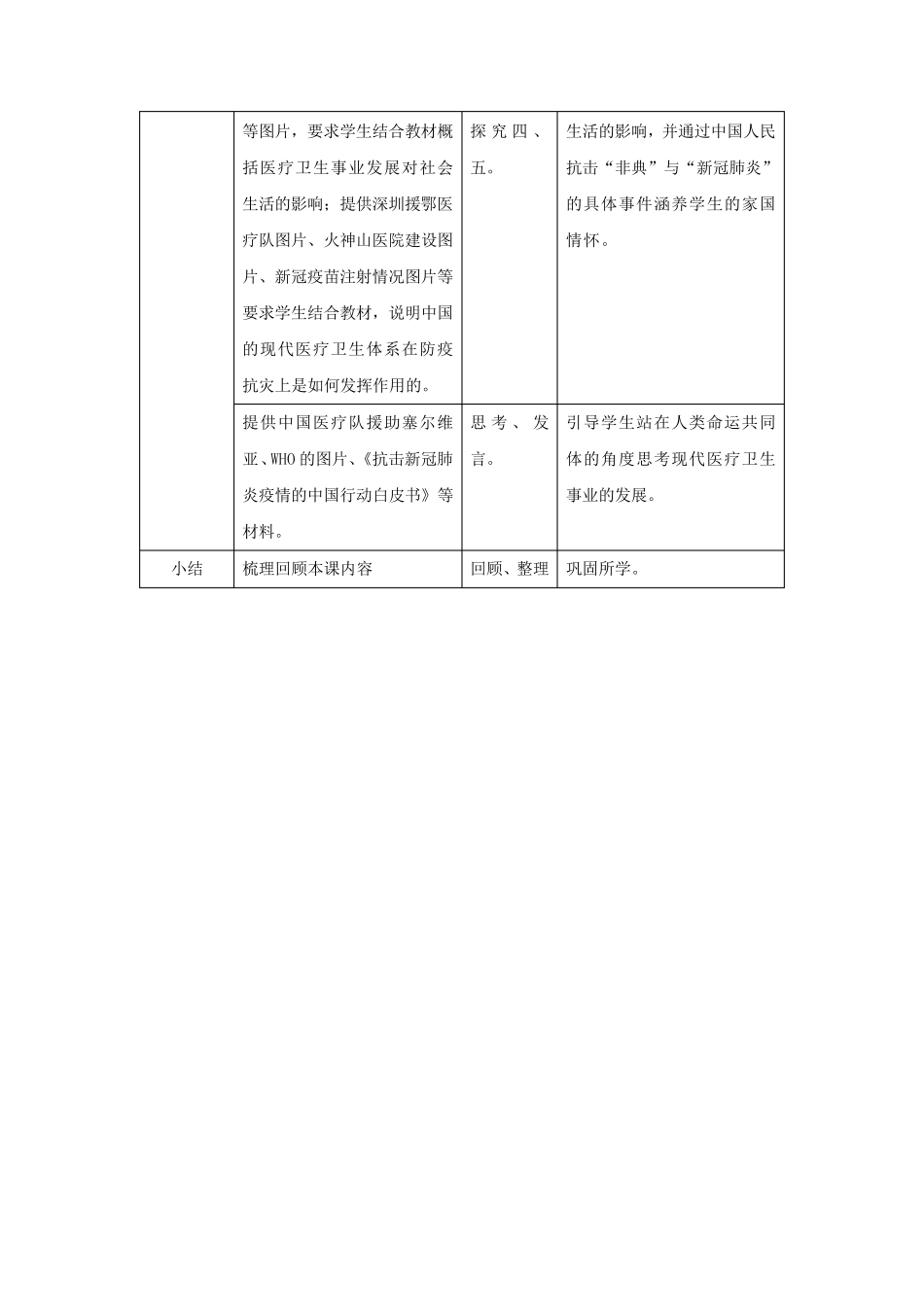 高中统编版历史备课教案讲义：现代医疗卫生体系与社会生活_第3页