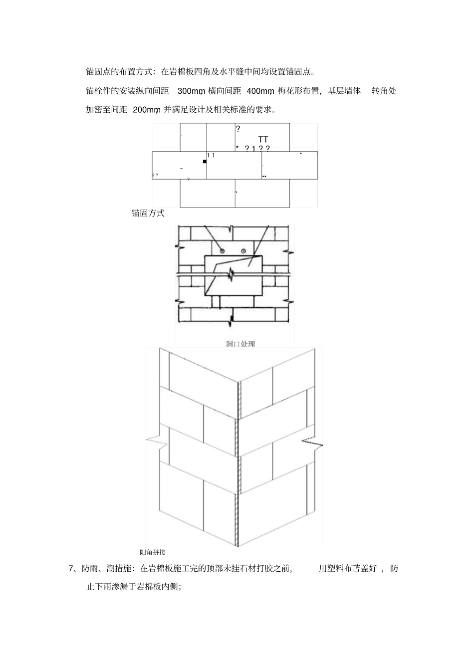 岩棉板外墙保温施工方案最新版_第3页