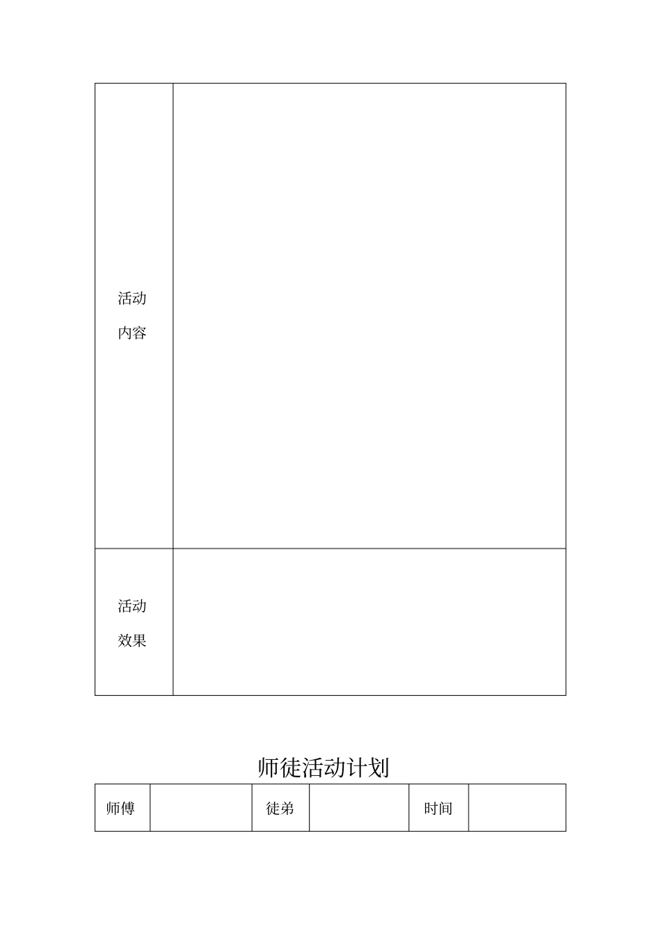 师徒结对情况记录表_第2页
