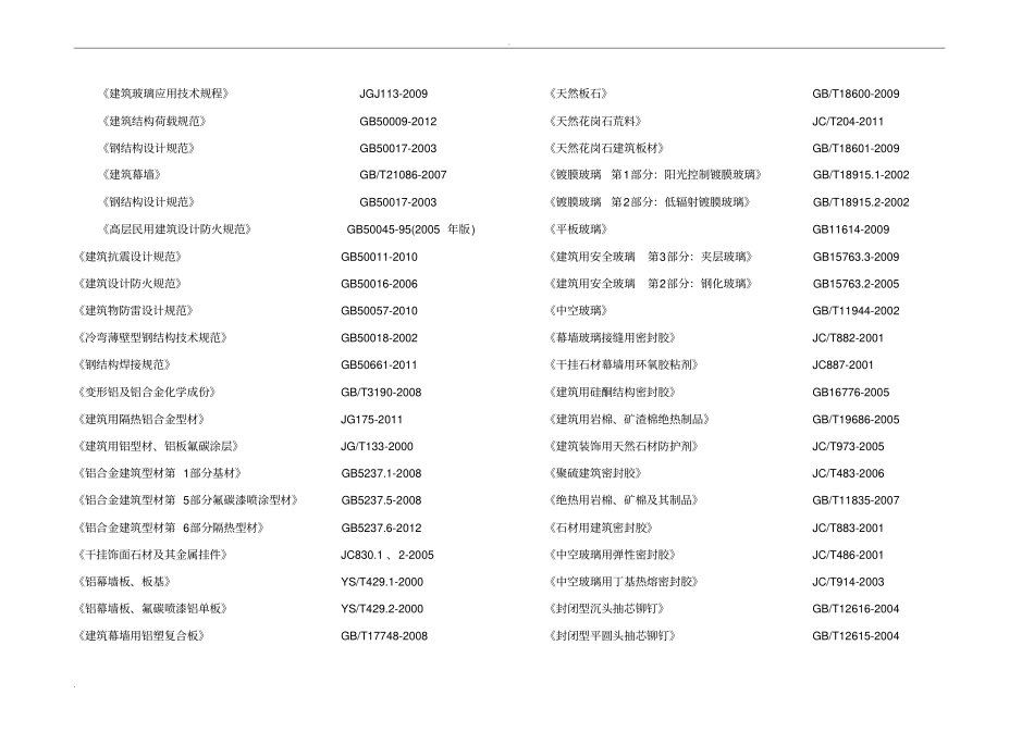 幕墙设计总说明_第2页