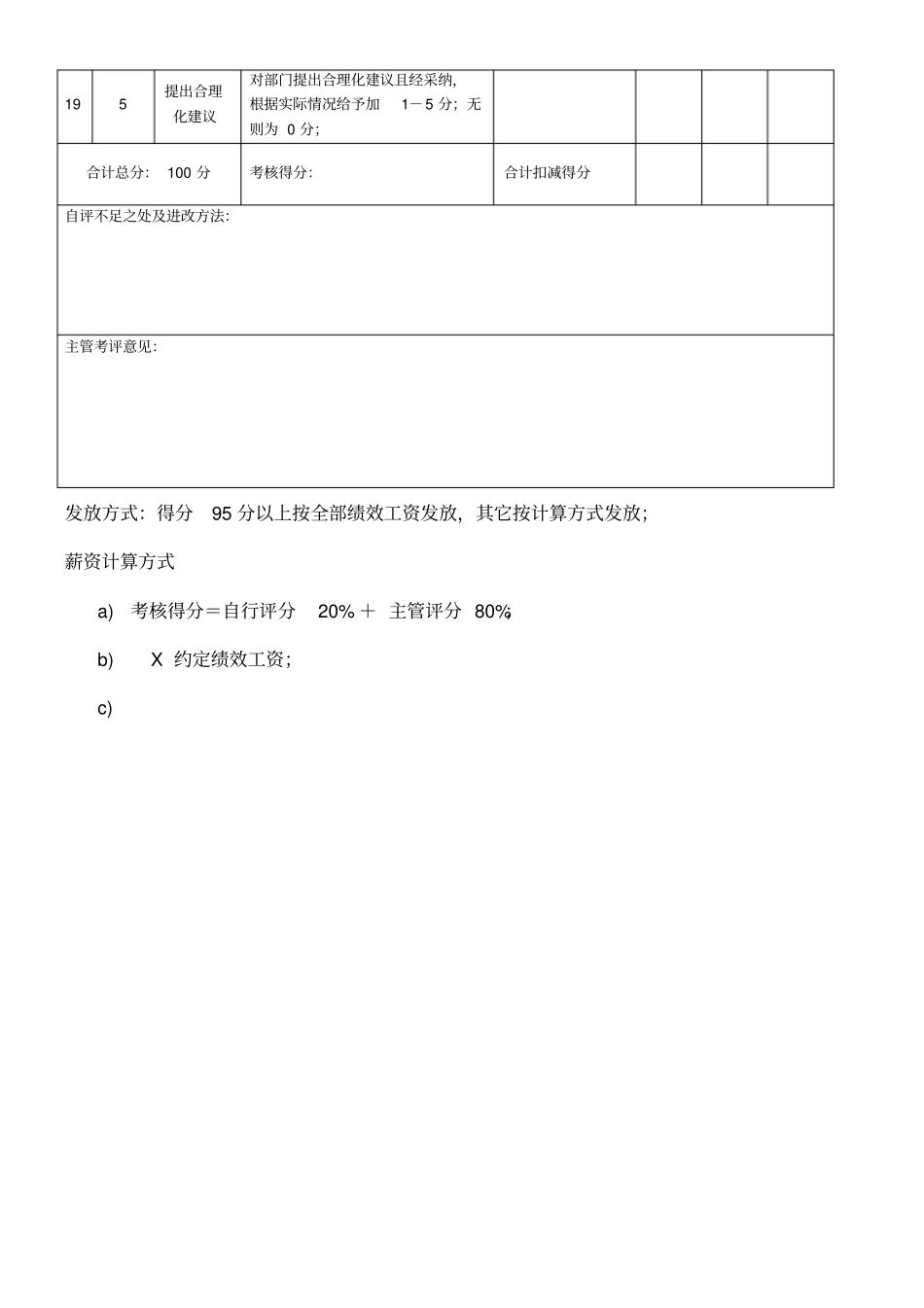 平面设计师绩效考核表_第2页