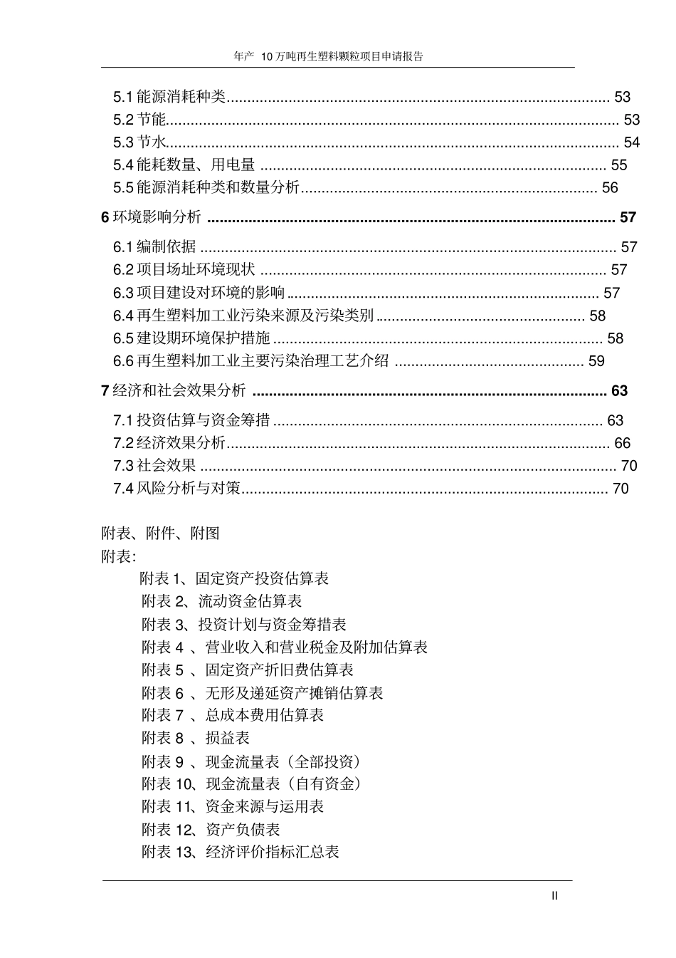年产10万吨再生塑料颗粒项目申请报告_第2页