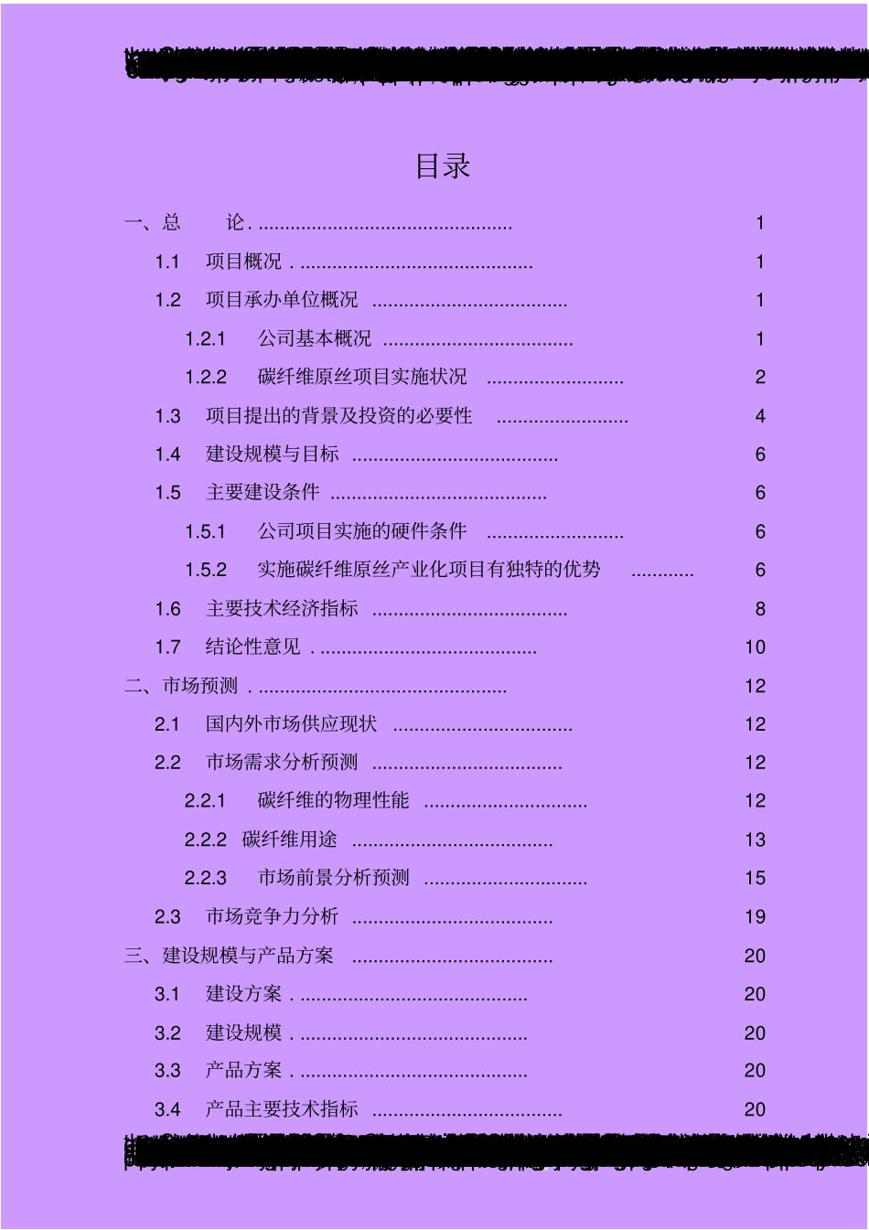 年产25万吨pan基碳纤维原丝建设项目可行性研究报告_第3页