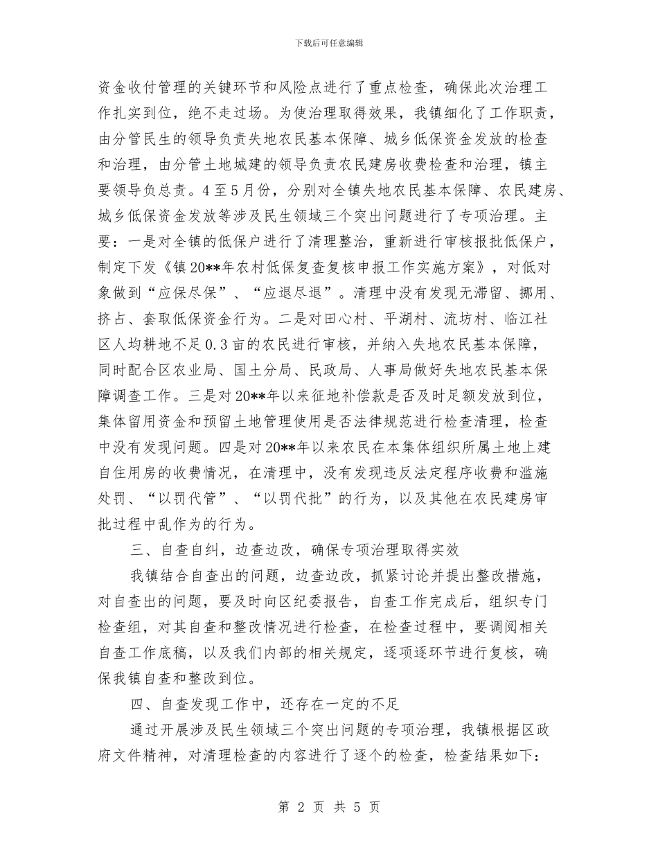 镇委民生领域治理报告_第2页