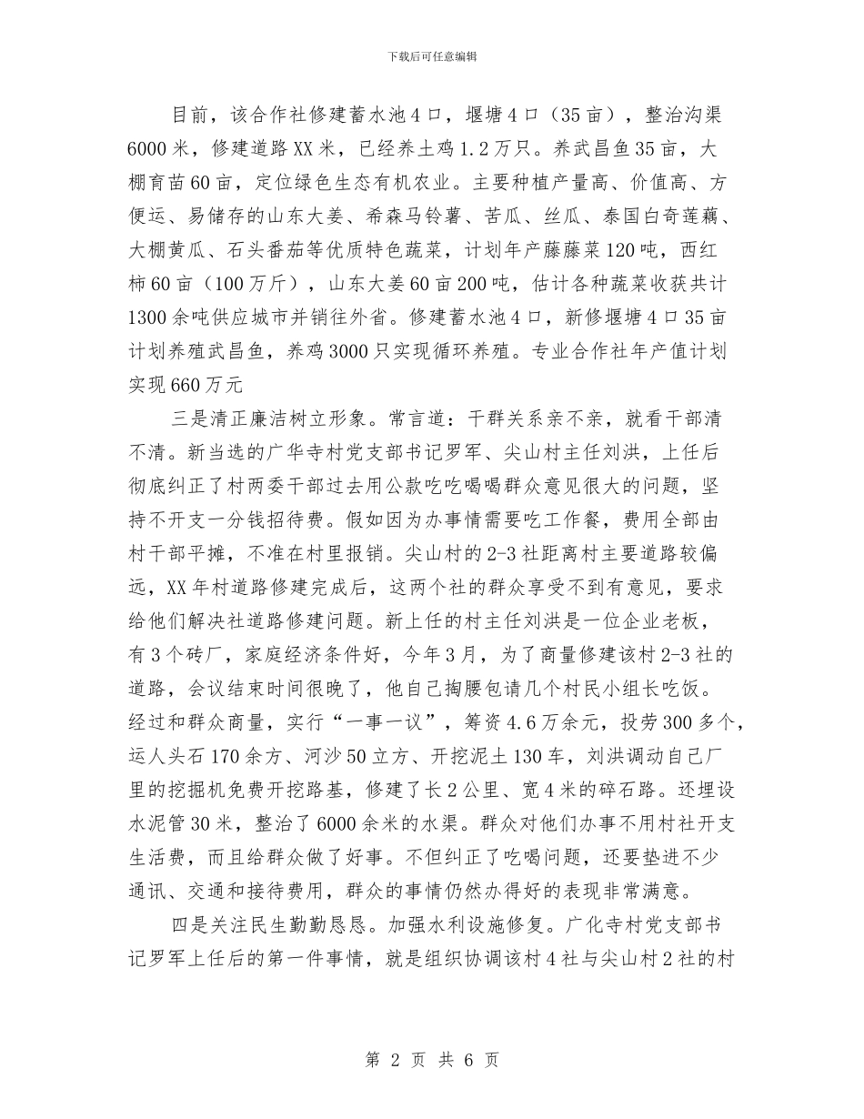 镇换届工作总结与镇政办个体私营经济发展意见汇编_第2页