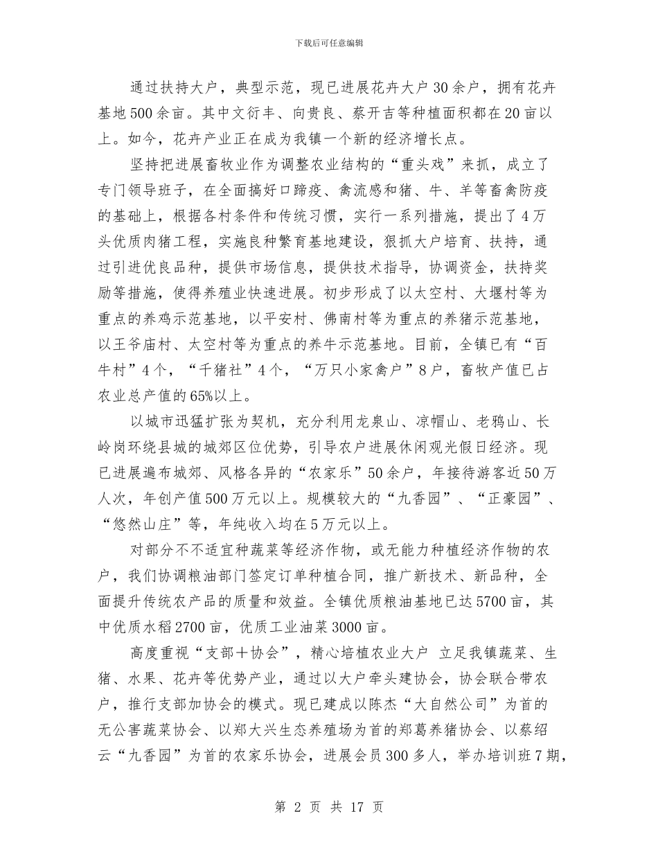 镇政府2024年度工作总结与镇政府个人工作总结汇编_第2页