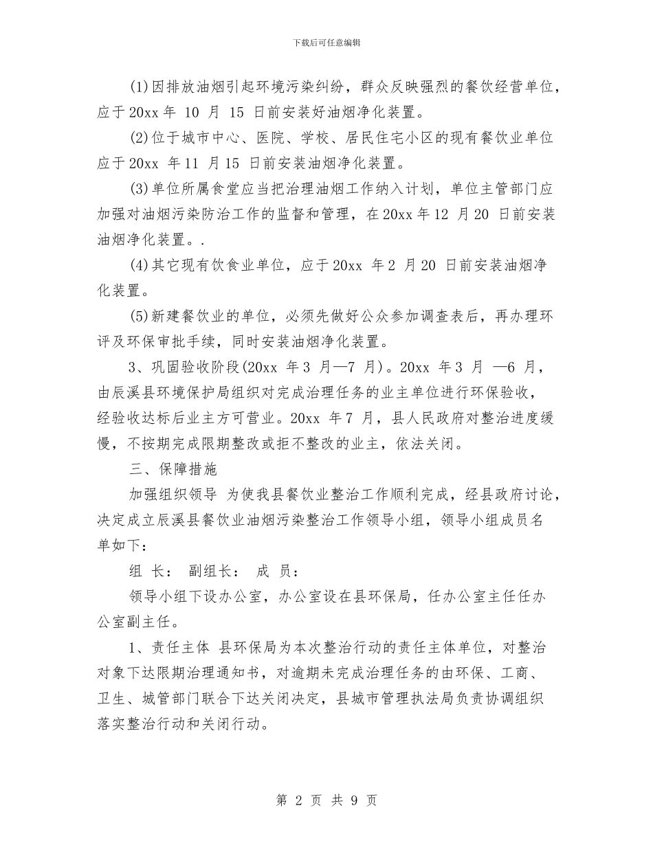 餐饮业油烟工作治理总结报告与餐饮主管年终工作总结范文汇编_第2页