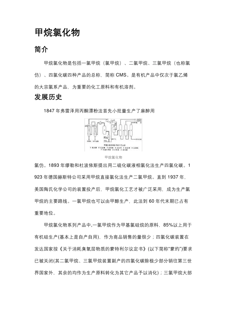 氯甲烷的生产工艺及消耗_第2页