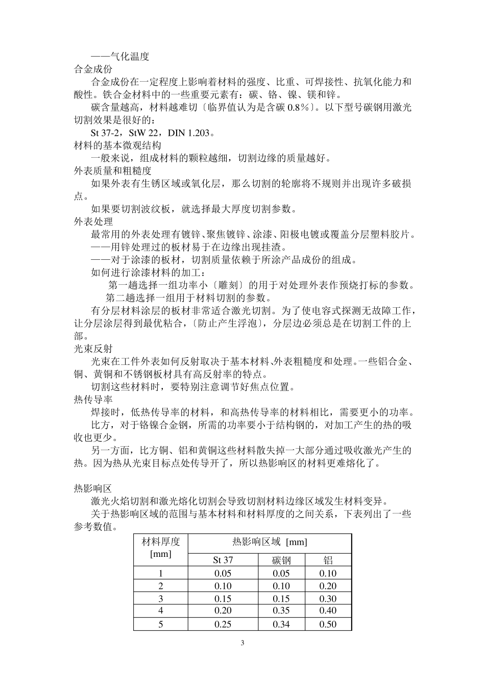 激光切割机工艺手册_第3页
