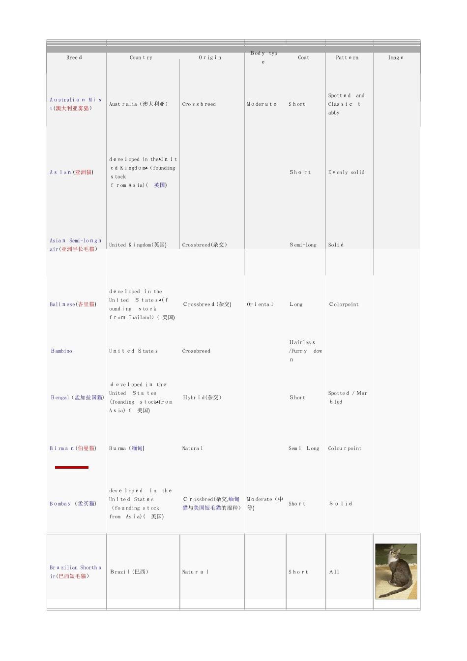 猫的品种列表_第2页