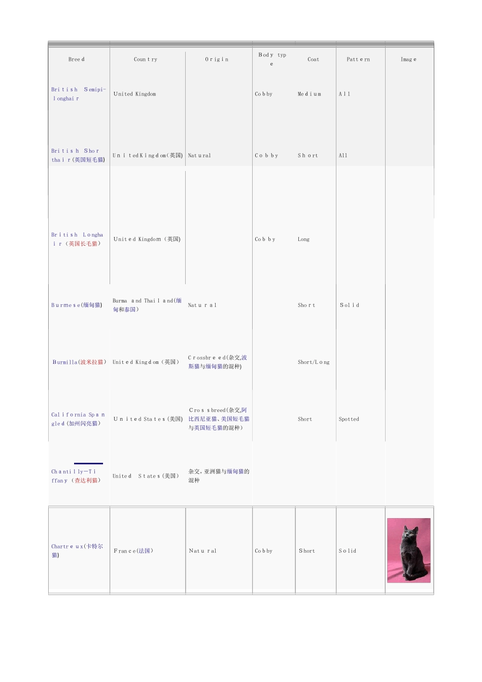猫的品种列表_第3页