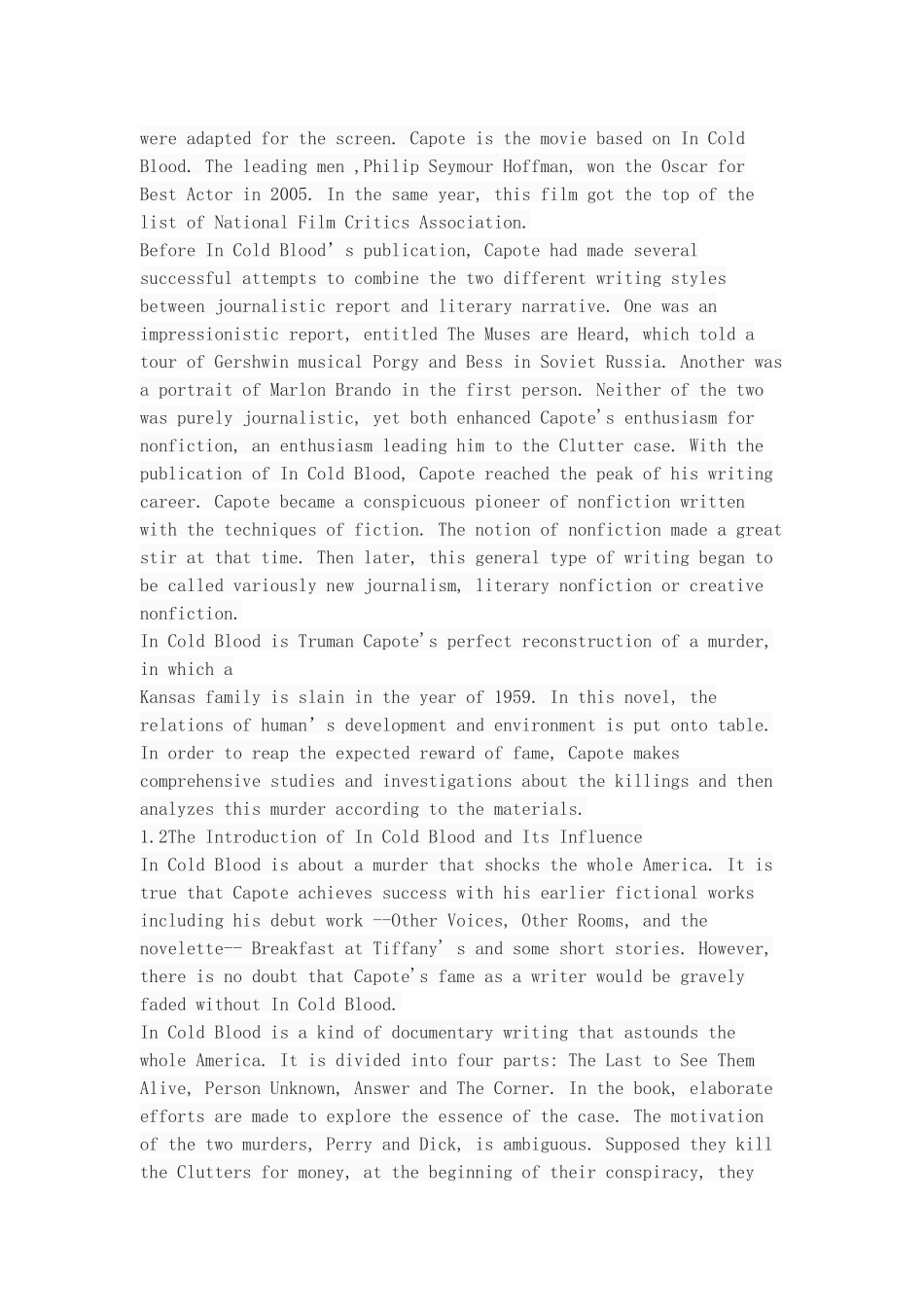 《冷血》中社会环境对佩里·史密斯的影响_第2页