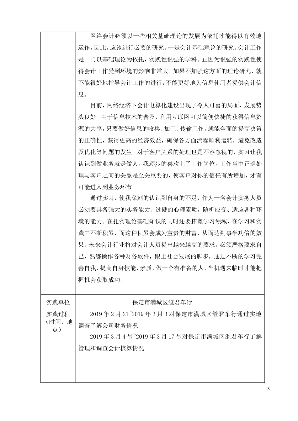 保定市满城区继君车行实习报告_第3页