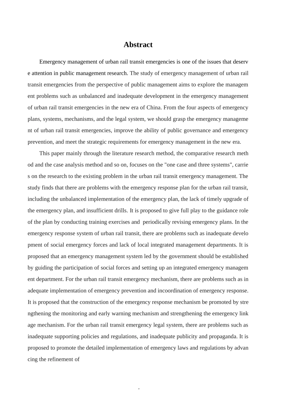 城市轨道交通突发事件应急管理研究_第3页