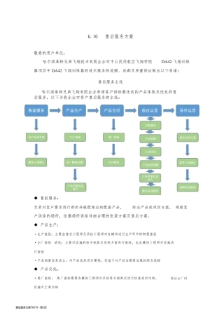 售后服务方案78276