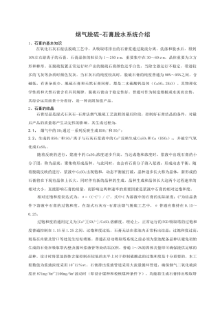 2025年烟气脱硫石膏脱水系统介绍