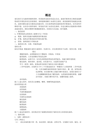 2025年染料化学与生产总结