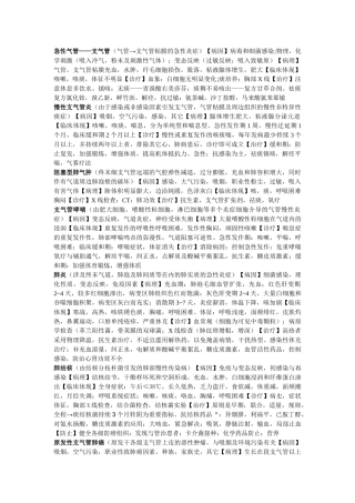 2025年西医内科重点