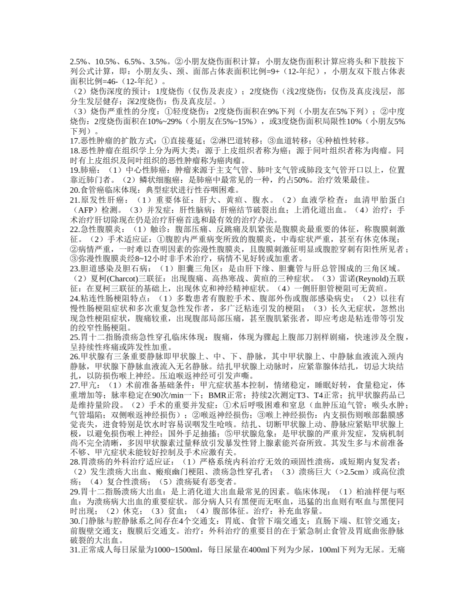 2025年西医外科学重点_第3页