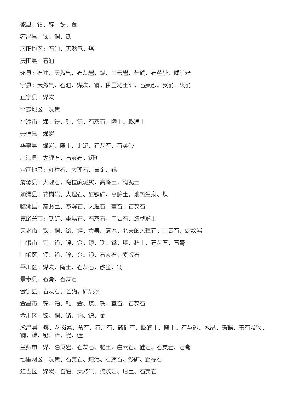 2025年中国矿山资源分布明细_第3页