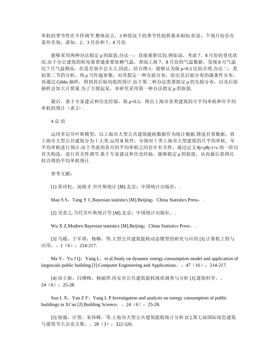 2025年上海市大型公共建筑能耗的贝叶斯统计分析_第3页