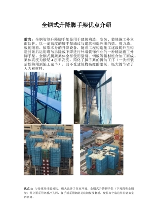 2025年全钢爬架特点