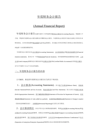 2025年年度财务会计报告