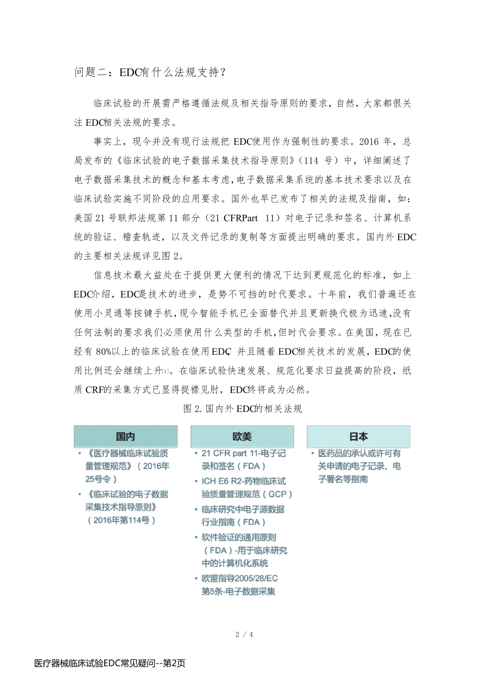 医疗器械临床试验EDC常见疑问_第2页